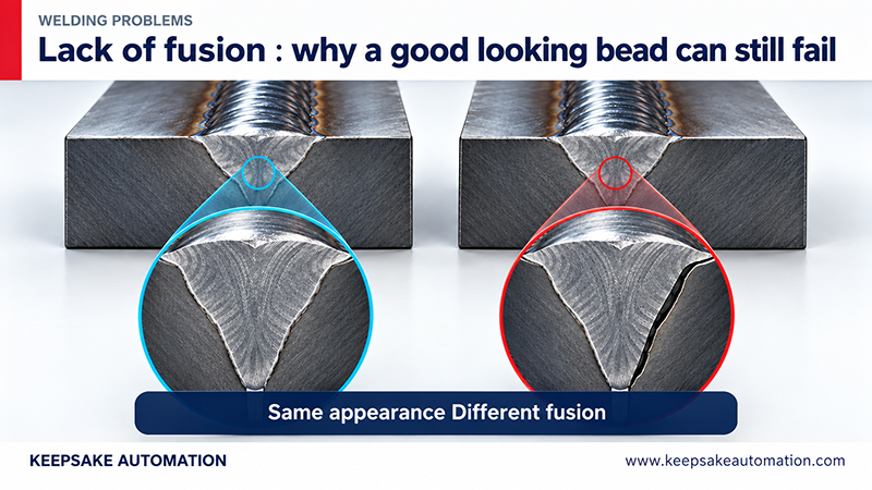 Lack of Fusion in Welding: Why a Good-Looking Bead Can Still Fail